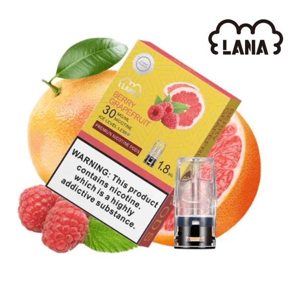 LANA1代LOGO漿果葡萄柚png SP2S 台灣官方專賣店|電子煙主機與煙彈專賣